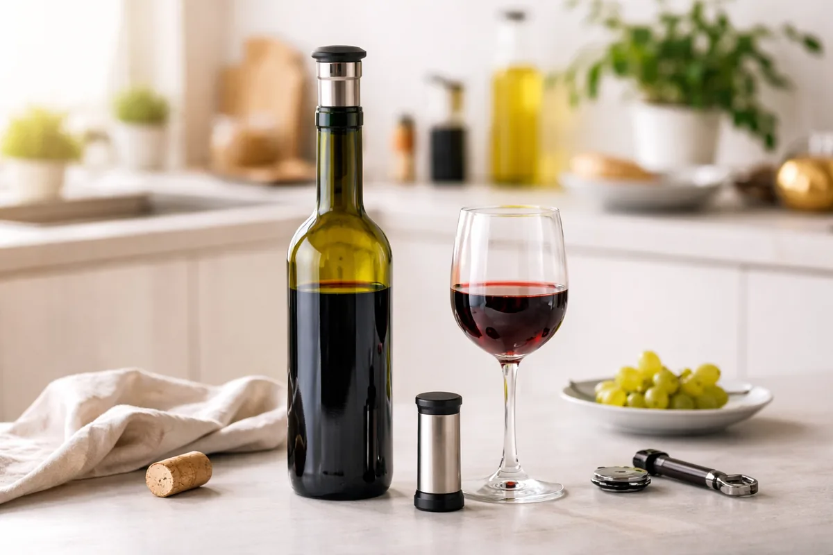 Comment conserver une bouteille de vin ouverte plus longtemps