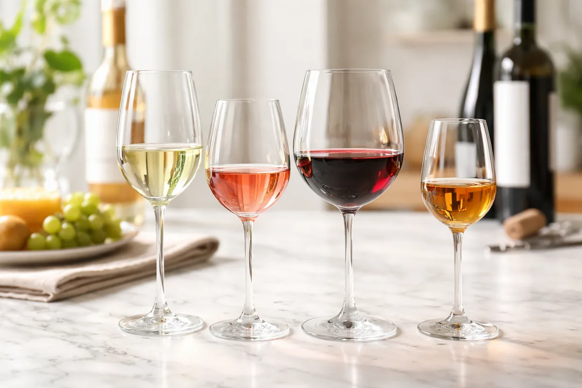 Comment choisir le bon verre à vin selon le type de vin
