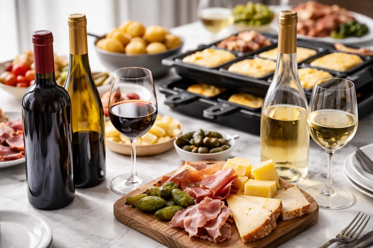 Quel vin choisir avec une raclette entre amis