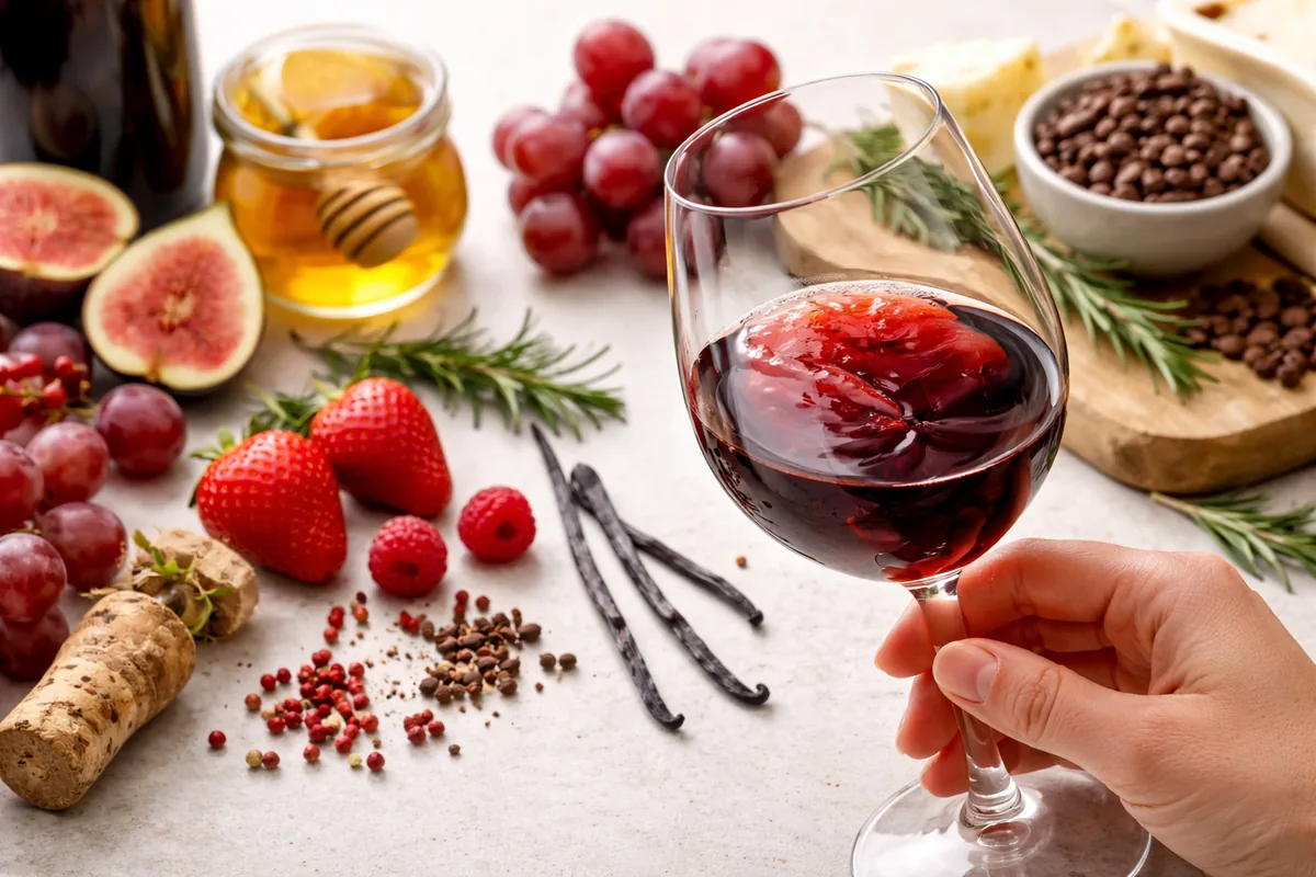 Comment reconnaître les arômes d'un vin au nez et en bouche